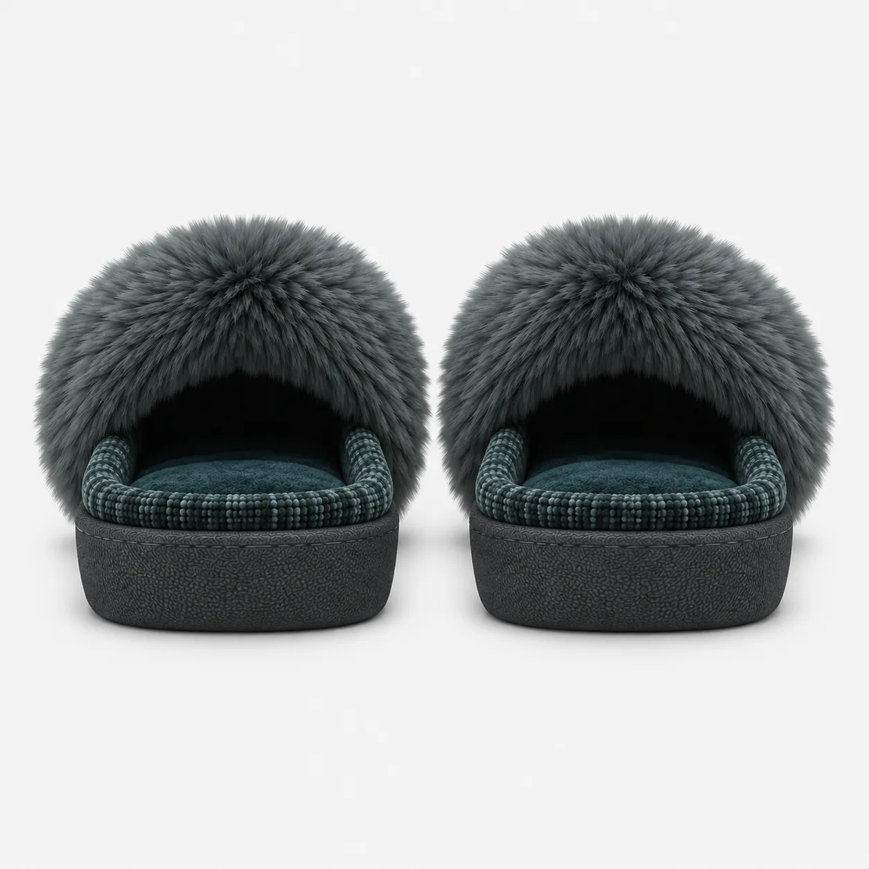 Totes Isotoner SPARKLE HEELED MULE SLIPPER Womens Mules Green sold by Shuperb product image thumbnail 5