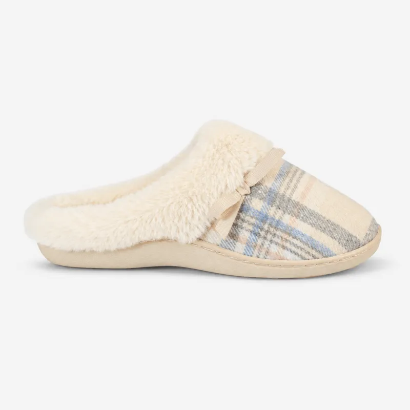 Jo & Joe TABATHA Womens Mule Slippers Oatmeal made by Shuperb