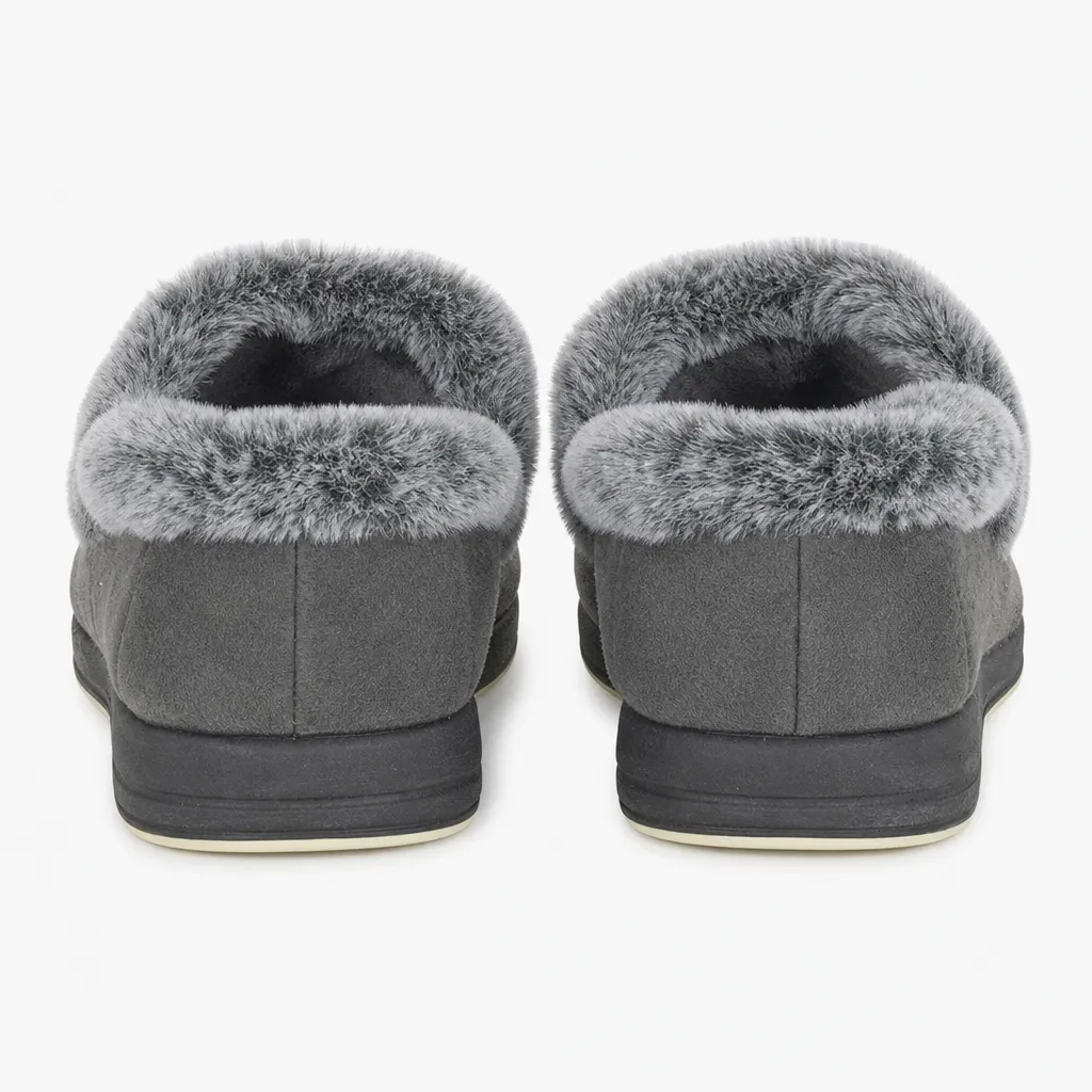 Sleepers MONICA Womens Full Slippers Grey sold by Shuperb product image thumbnail 4