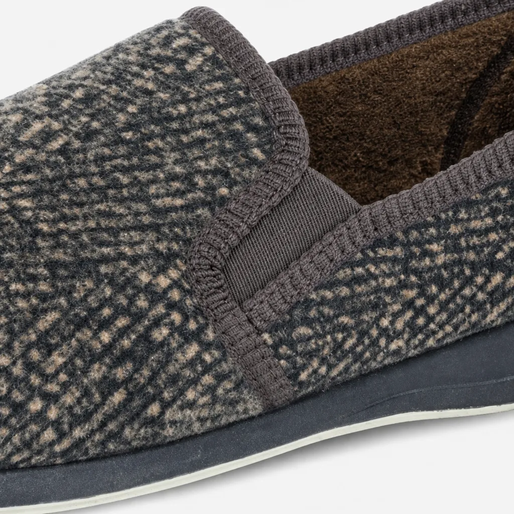 Sleepers JOSEPH Mens Full Slippers Brown Check sold by Shuperb product image thumbnail 3