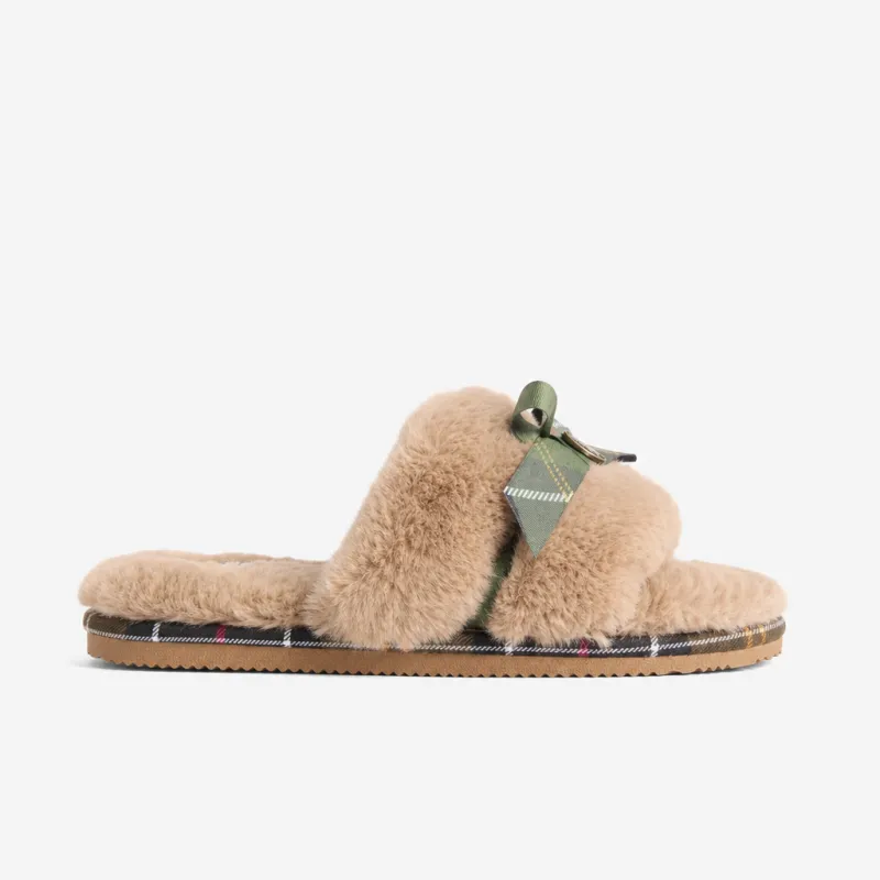 Barbour ELEANORA Womens Mules Taupe made by Barbour