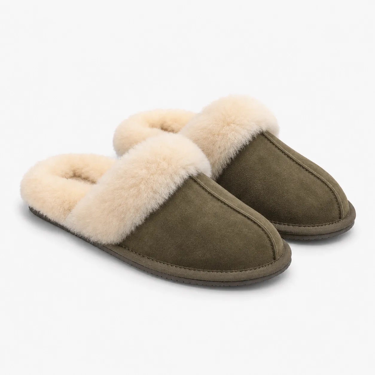 HOS Sheepskin AYLA Womens Mules Olive sold by Shuperb product image thumbnail 3