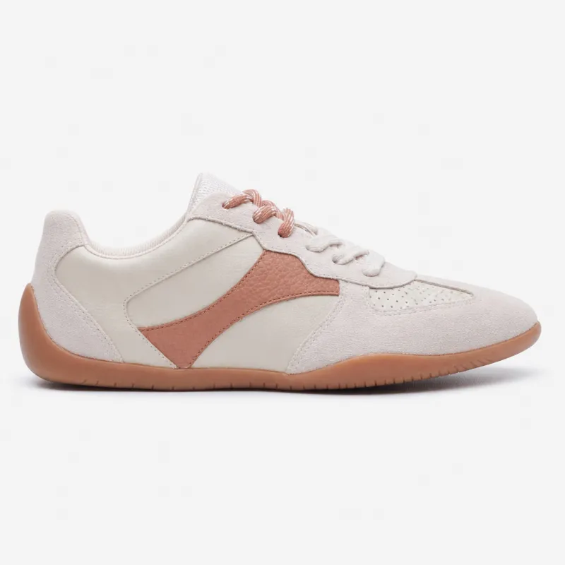 Hush Puppies JOVIE Womens Casual Trainers Taupe made by Hush Puppies