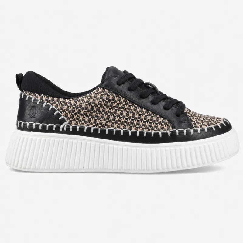 Hush Puppies HAISLEY Womens Casual Trainers Black made by Hush Puppies