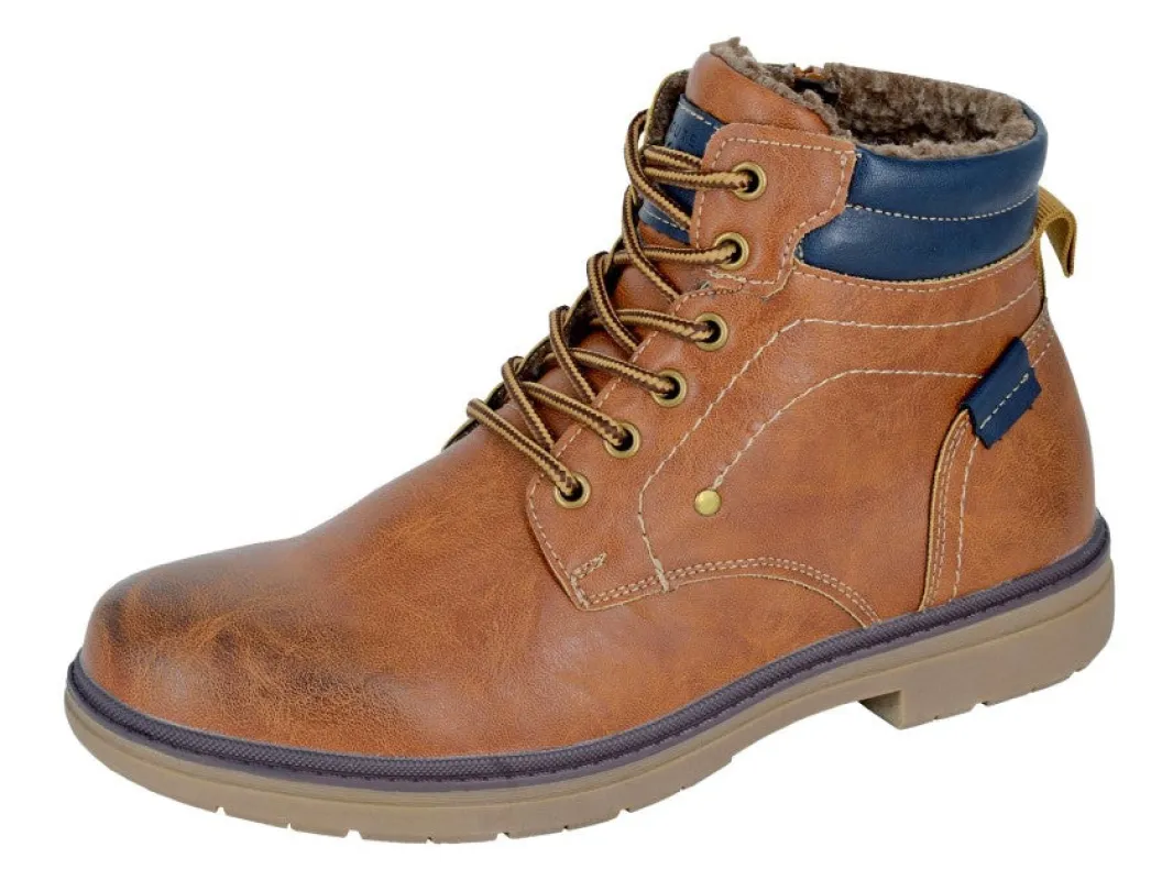 R21 Original DEREK Mens Ankle Boots Tan made by Shuperb