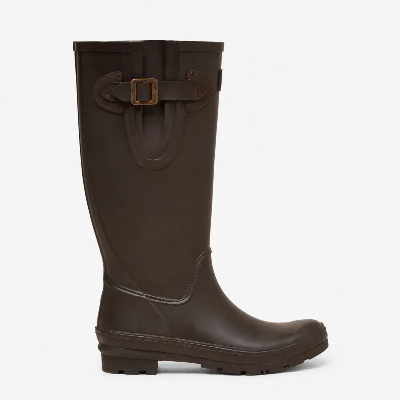 Joules HOUGHTON Womens Wellingtons Chocolate Brown made by Joules
