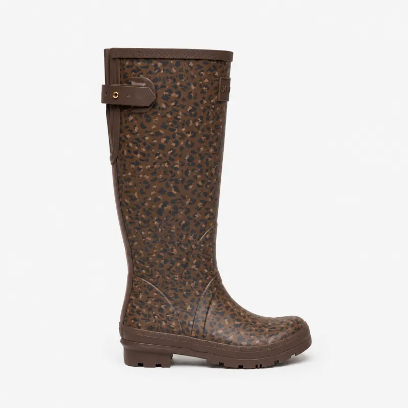 Joules WELLY PRINT Womens Wellingtons Leopard made by Joules