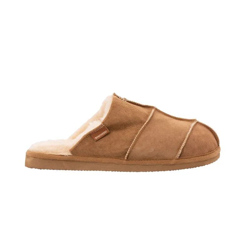 Shepherd ALLAN Mens Mules Antique Cognac made by Shuperb