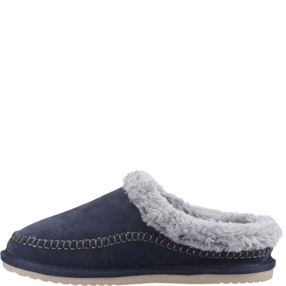 Hush Puppies Atticus Mens Full Slippers Navy sold by Shuperb product image thumbnail 4