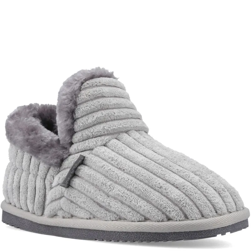 Hush Puppies Avianna Womens Slipper Boots Grey made by Hush Puppies