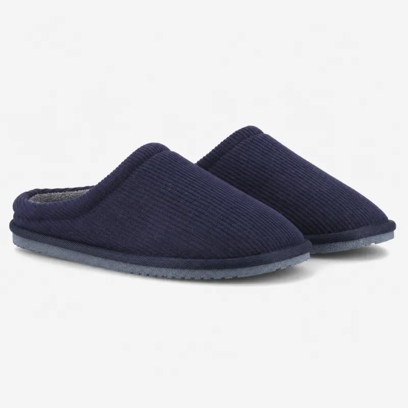 Hush Puppies CALVIN Mens Mules Navy made by Hush Puppies