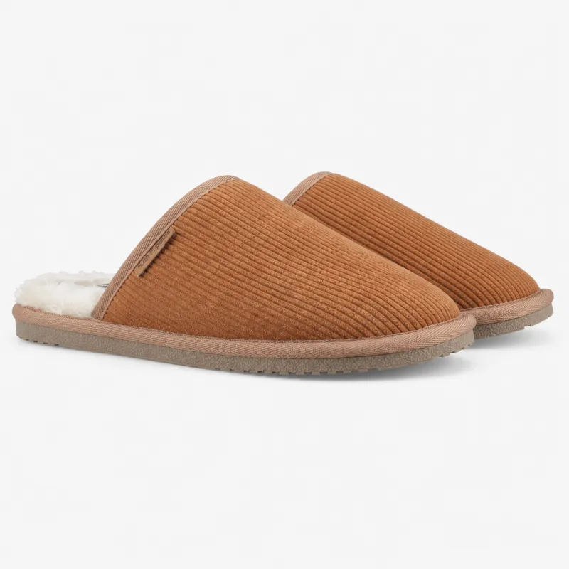 Hush Puppies COADY Mens Mules Tan made by Hush Puppies
