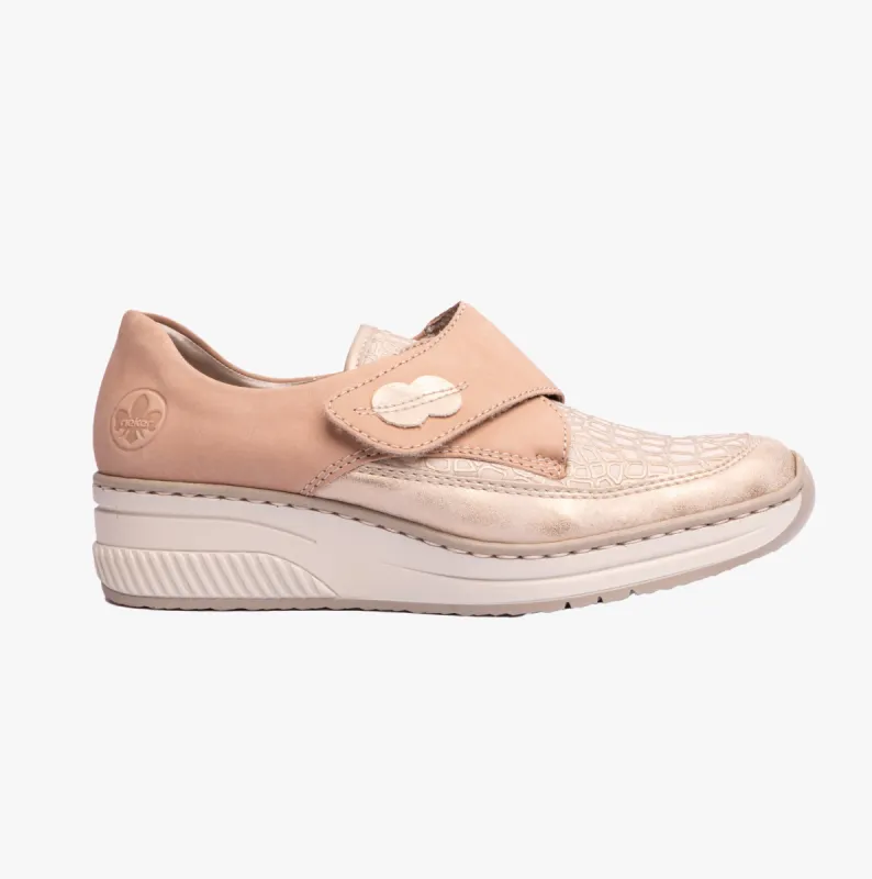 Rieker 487C0-60 Womens Shoes Beige sold by Shuperb