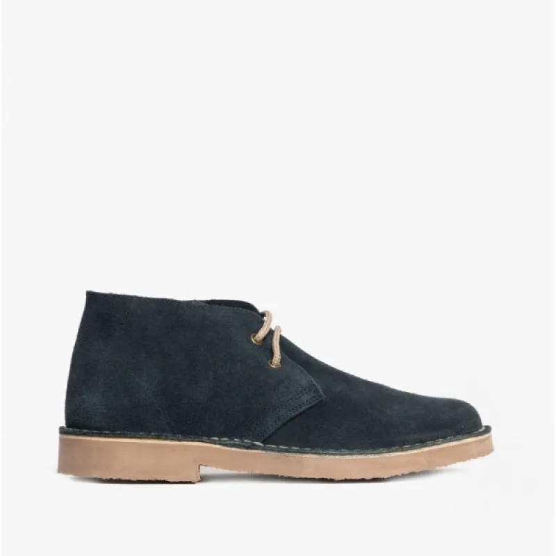 Roamers M400CS Mens Desert Boots Navy Blue sold by Shuperb