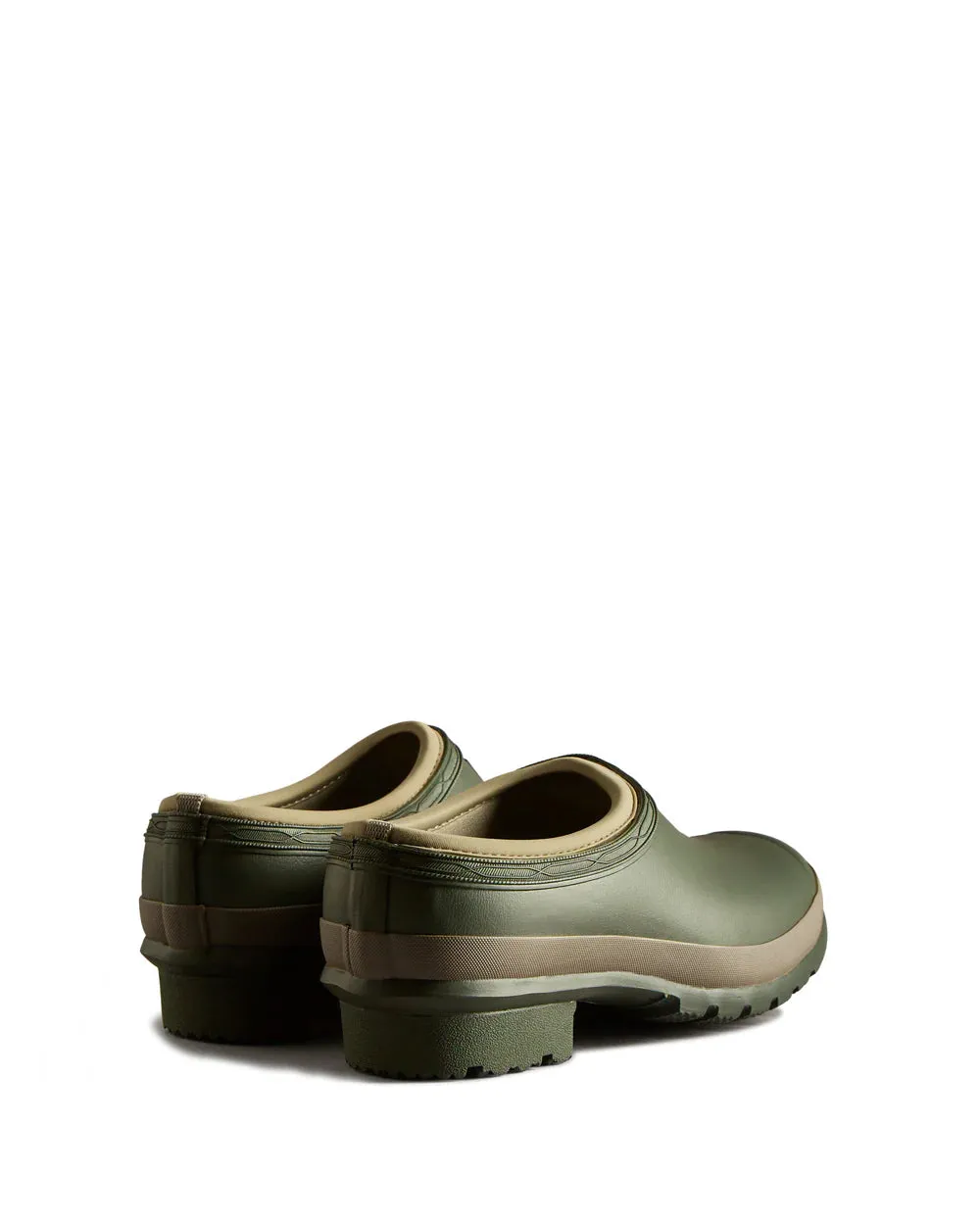 Hunter GARDENER CLOG Mens Wellies Dark Olive/Clay sold by Shuperb product image thumbnail 3