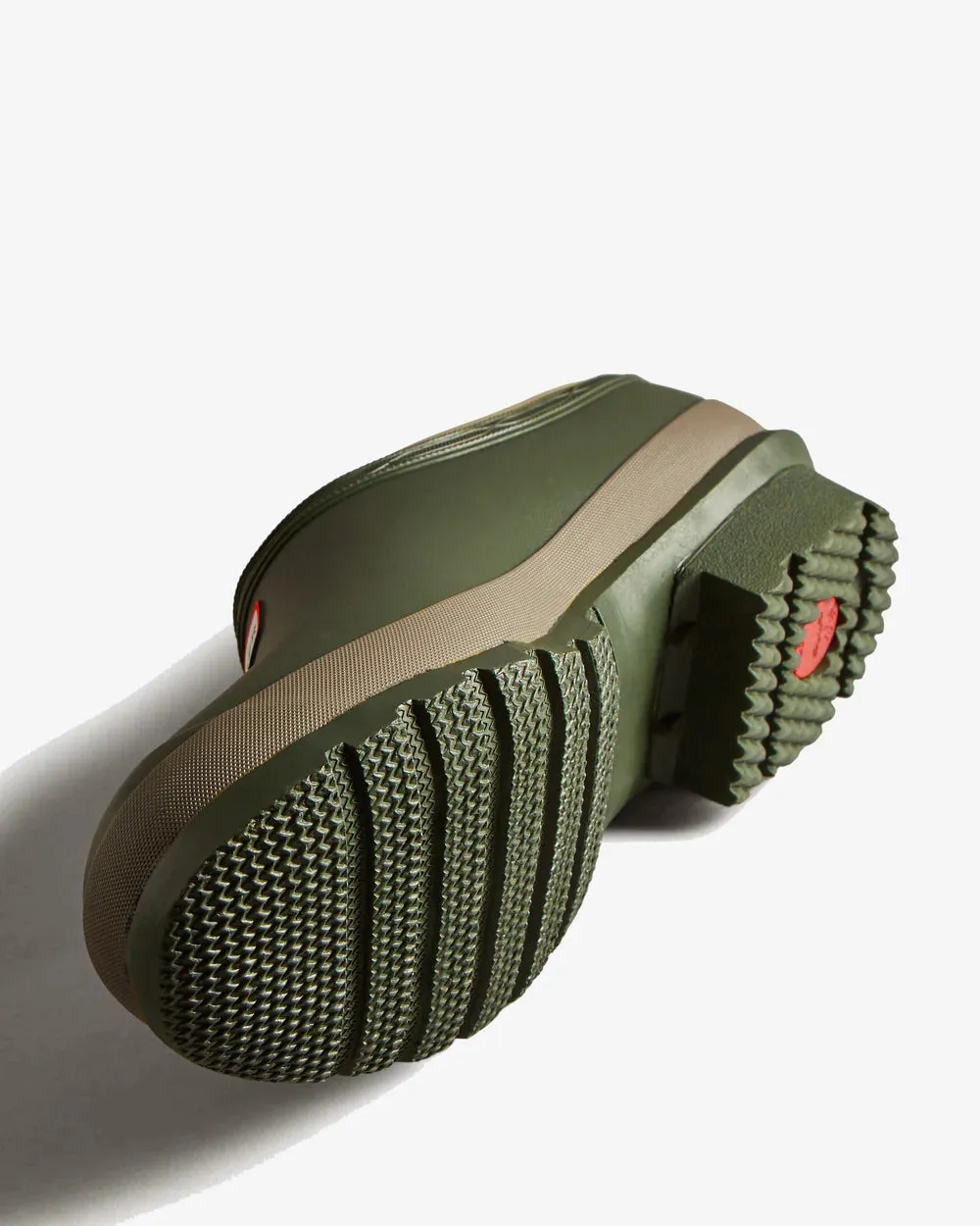 Hunter GARDENER CLOG Mens Wellies Dark Olive/Clay sold by Shuperb product image thumbnail 4