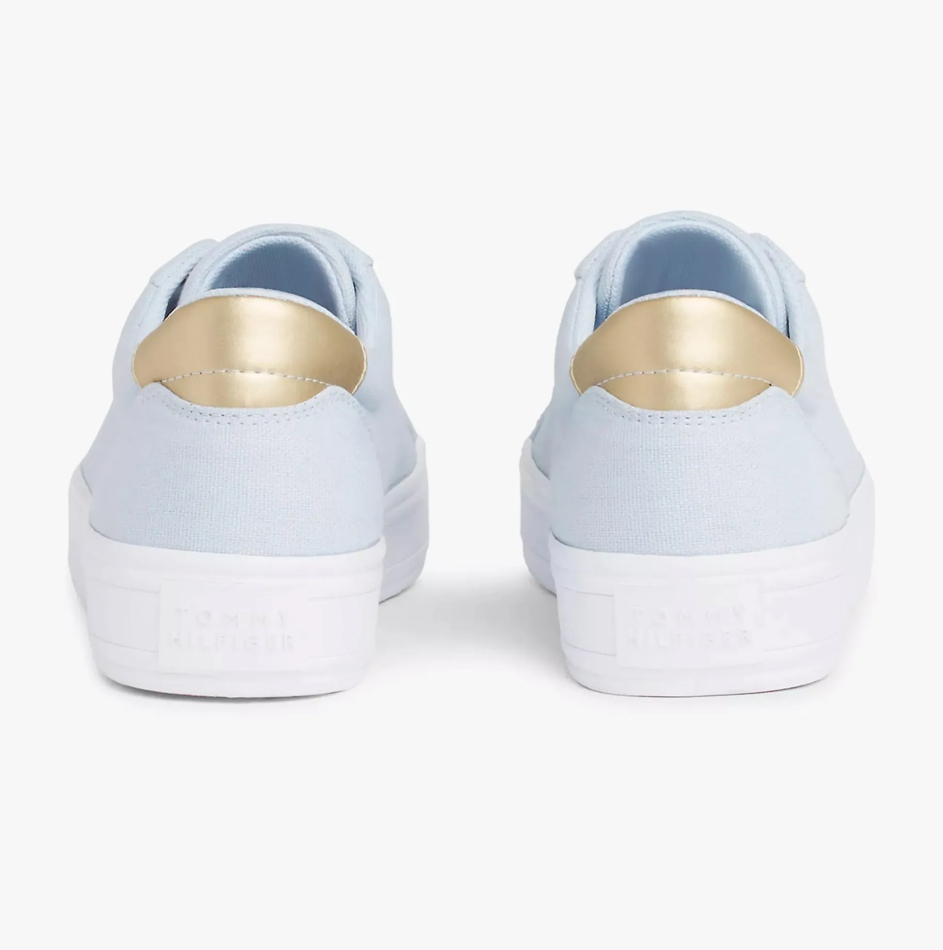 Tommy Hilfiger ESSENTIAL CANVAS Womens Sneakers Breezy Blue sold by Shuperb product image thumbnail 3