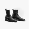 Club Cubano VALENTE Mens Leather Cuban Heel Boots Black sold by Shuperb