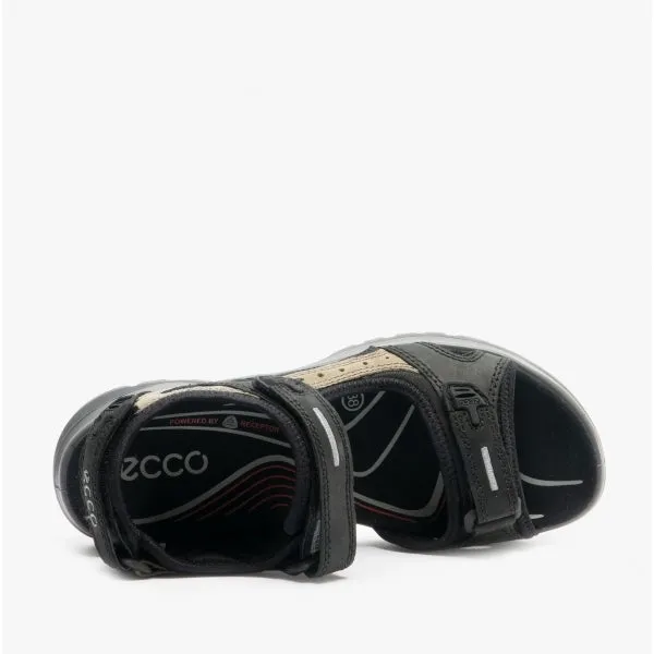 YUCATAN Womens Leather Outdoor Sandals Black/Mole sold by Shuperb product image thumbnail 4