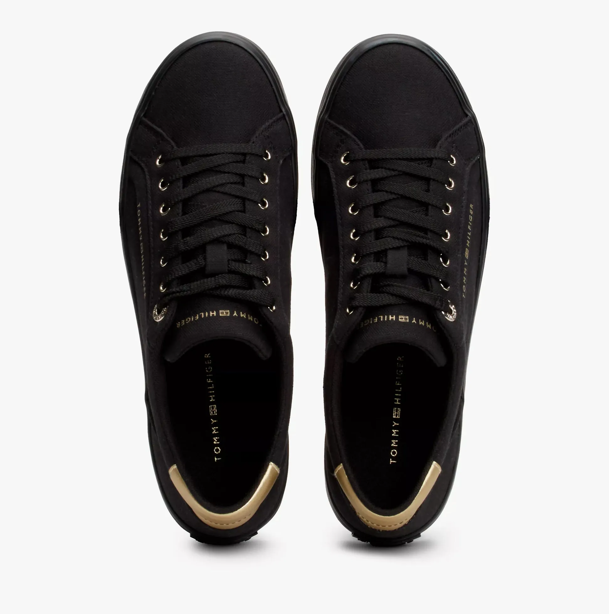 ESSENTIAL CANVAS Womens Sneakers Black sold by Shuperb product image thumbnail 4