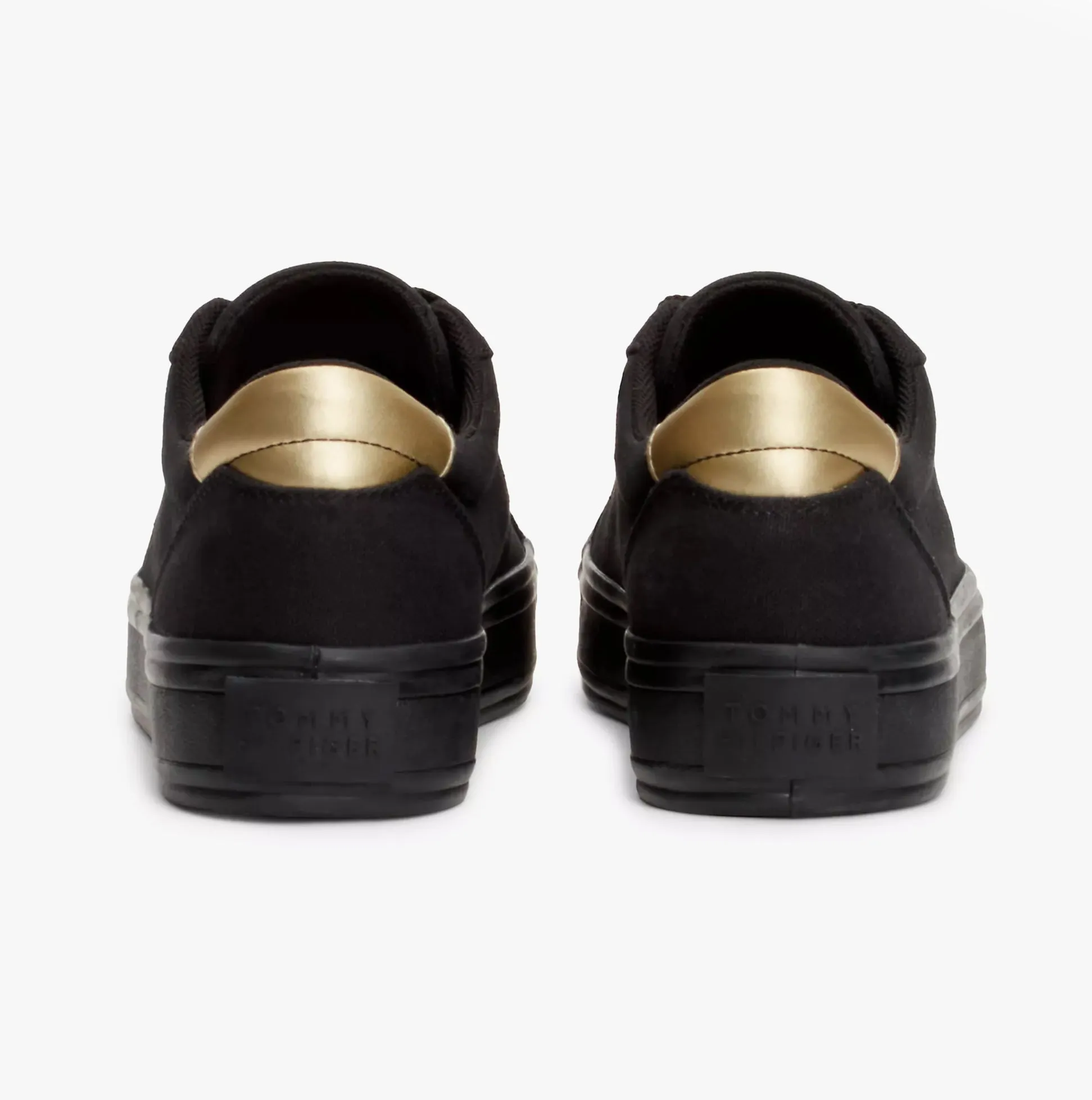 ESSENTIAL CANVAS Womens Sneakers Black sold by Shuperb product image thumbnail 2