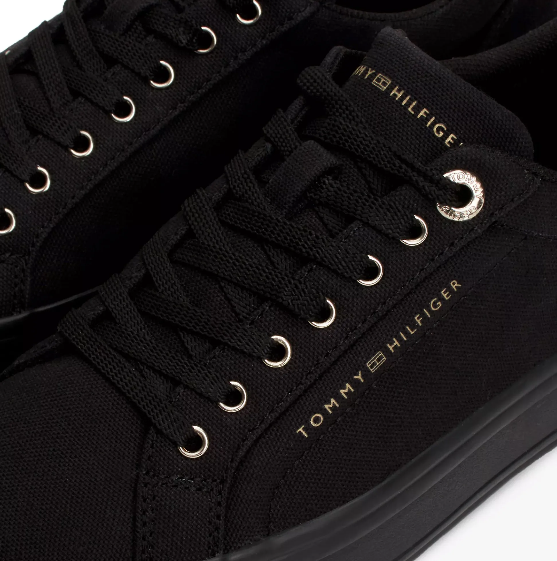 ESSENTIAL CANVAS Womens Sneakers Black sold by Shuperb product image thumbnail 5