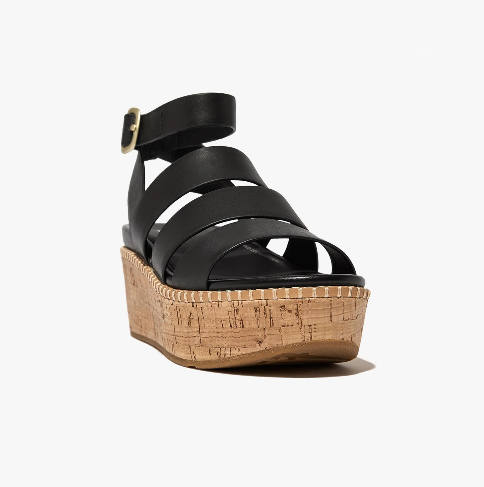 ELOISE STRAPPY WEDGE Womens Wedge Black sold by Shuperb product image thumbnail 5