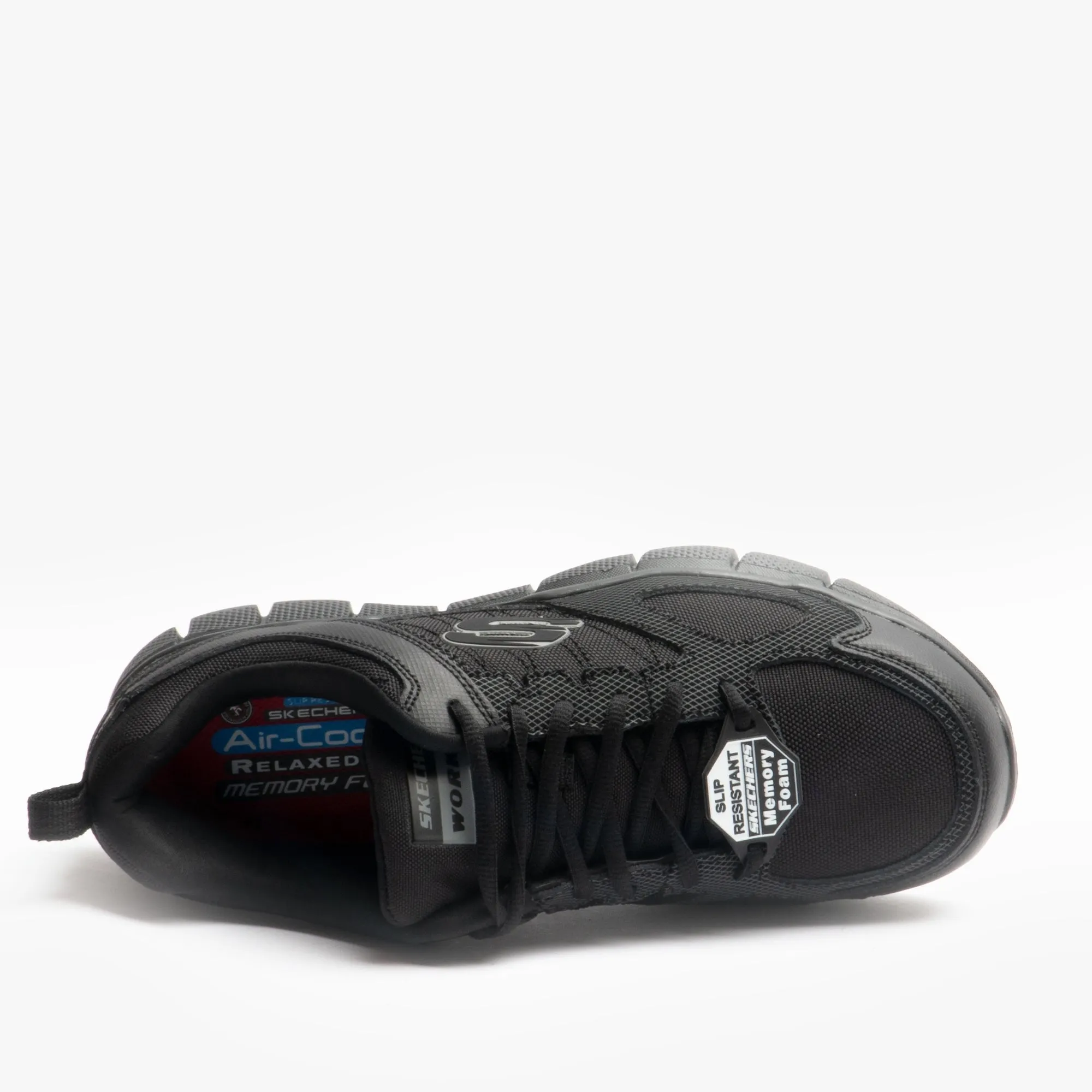 Skechers Work 77152EC TELFIN - SANPHET SR Mens Occupational Trainers Black sold by Shuperb product image thumbnail 5