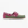 Hush Puppies HATTIE Womens Leather Boat Shoes Green/Pink/Grey sold by Shuperb