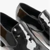 Club Cubano BILBAO Mens Patent Leather Plain Cuban Heel Shoes Black sold by Shuperb