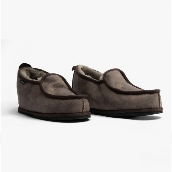 ARNE Mens Sheepskin Slipper Boots Antique/Stone sold by Shuperb product image thumbnail 2