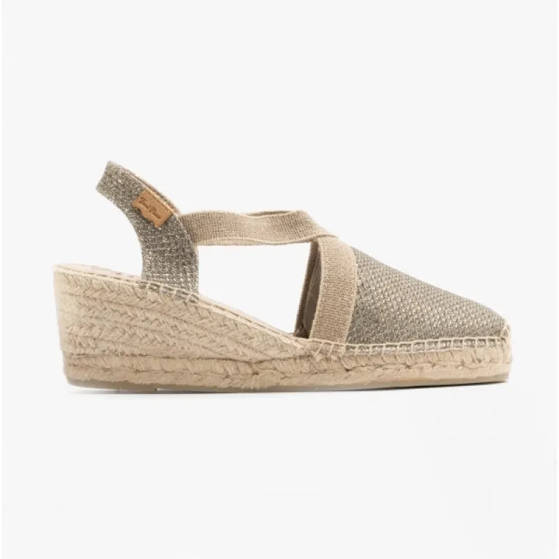 Toni Pons TRITON Womens Espadrille Sandals Khaki sold by Shuperb