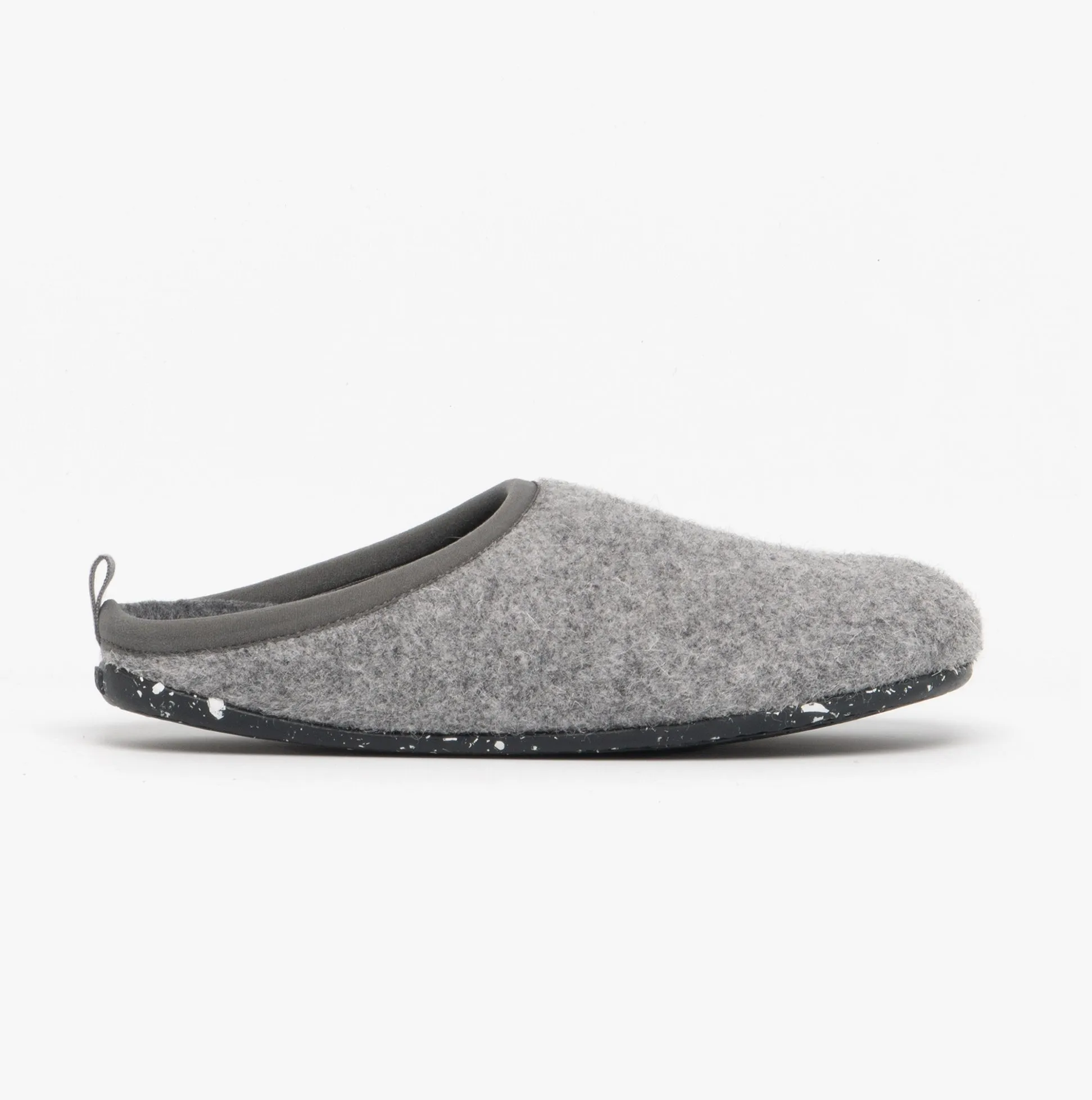WABI Ladies Wool Mule Slippers Grey sold by Shuperb