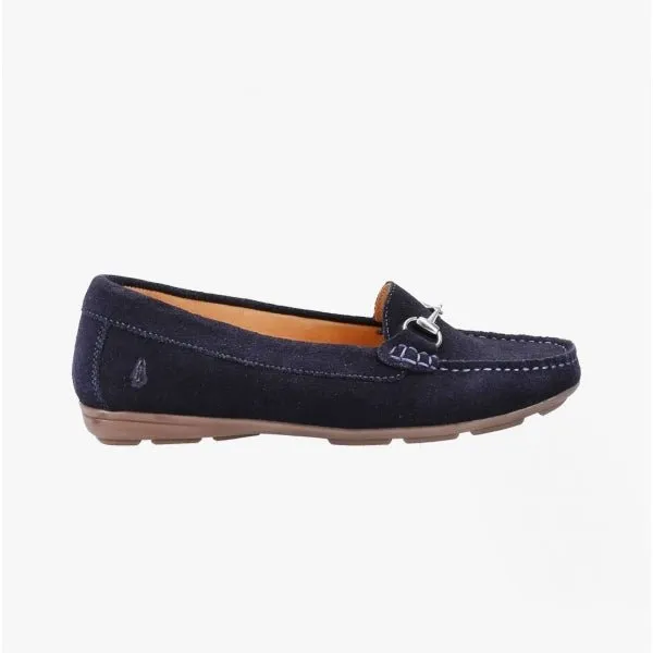 Hush Puppies MOLLY SNAFFLE Womens Loafers Navy sold by Shuperb