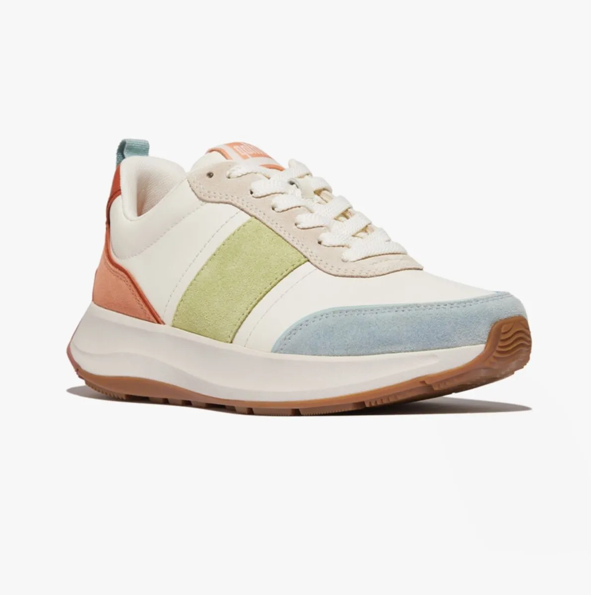 FitFlop F-MODE Womens Trainers Apricot Mix sold by Shuperb product image thumbnail 4