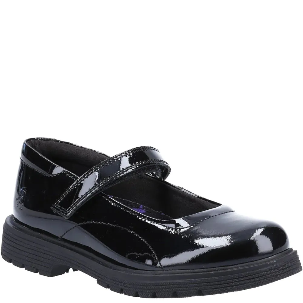 Hush Puppies TALLY Girls School Shoes Black Patent sold by Shuperb product image thumbnail 4