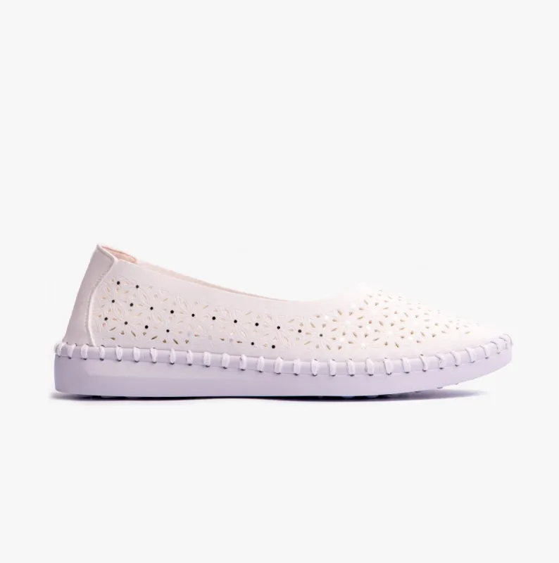 Lotus EWELINA Womens Shoes White sold by Shuperb