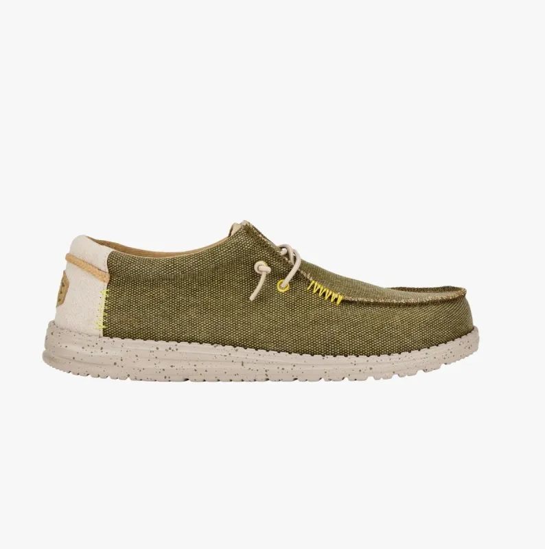 WALLY Mens Shoes Olive sold by Shuperb