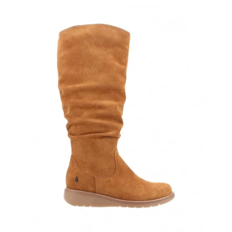 Hush Puppies LUCINDA Womens Suede Boots Tan made by Hush Puppies