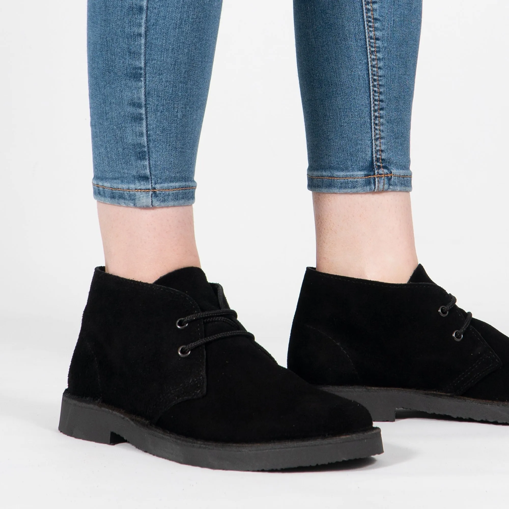 Roamers M400AS Mens Desert Boots Black sold by Shuperb product image thumbnail 2