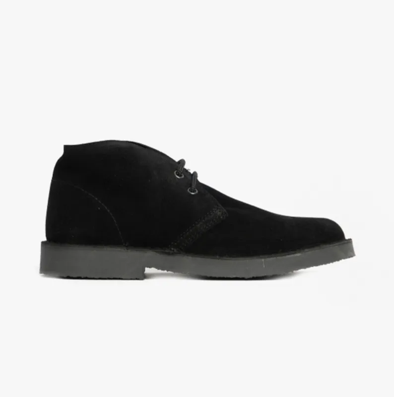 Roamers M400AS Mens Desert Boots Black sold by Shuperb