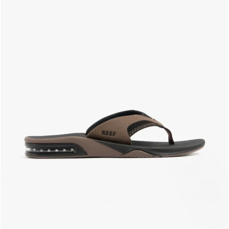 Reef FANNING Mens Sandals Black/Tan sold by Shuperb