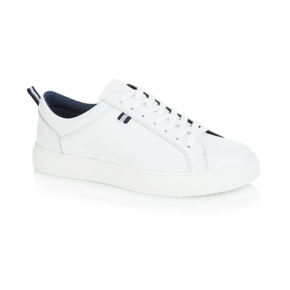 Silver Street London HOLDEN Mens Trainers White sold by Shuperb