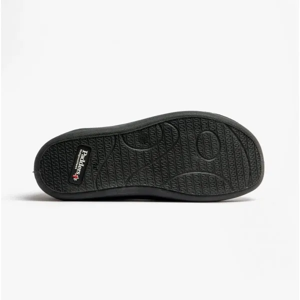 DANDIE Ladies (EE/EEE Fit) Full Slippers Black Combi sold by Shuperb product image thumbnail 5