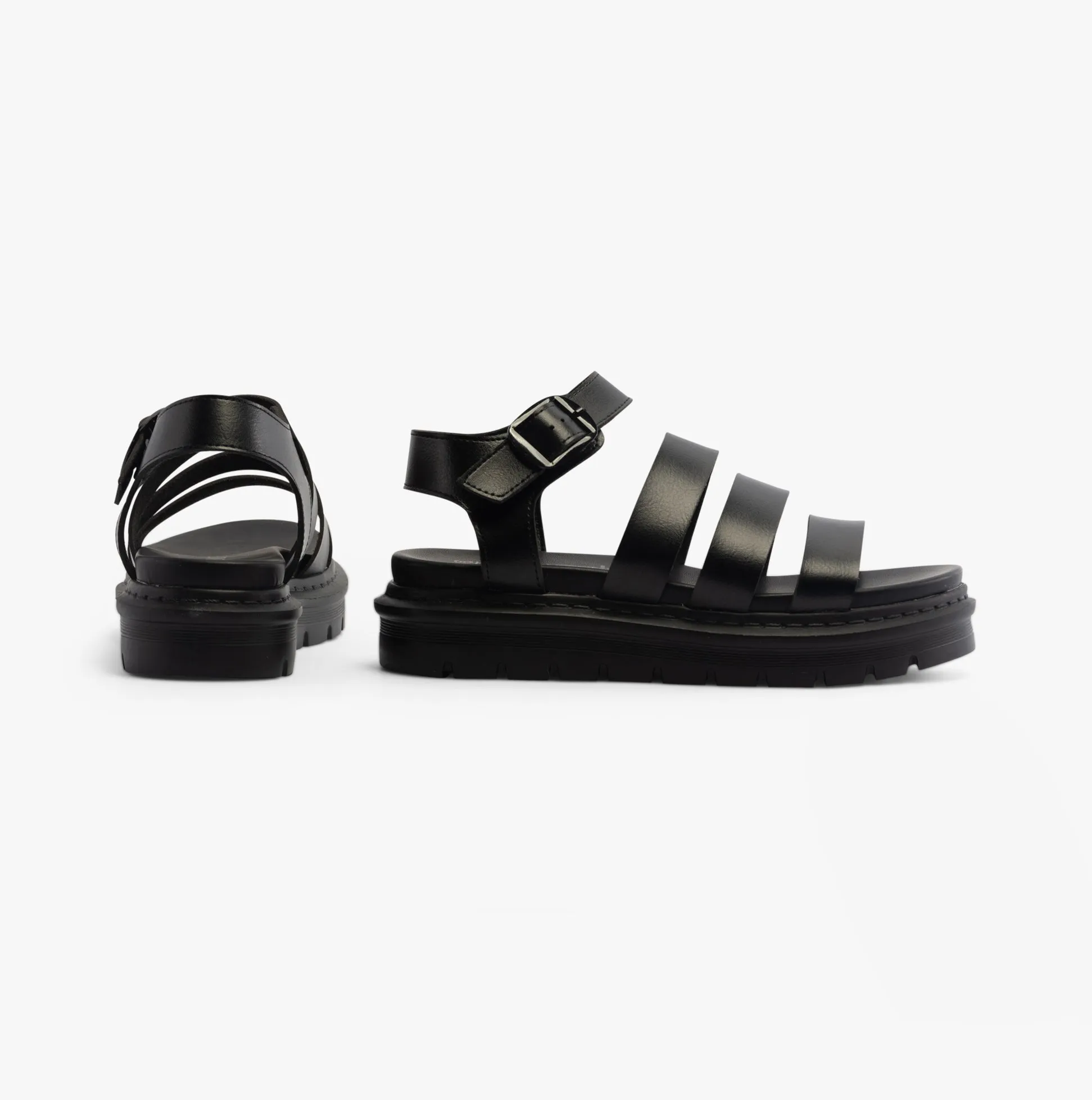 SAFFRON Womens Sandals Black sold by Shuperb product image thumbnail 3