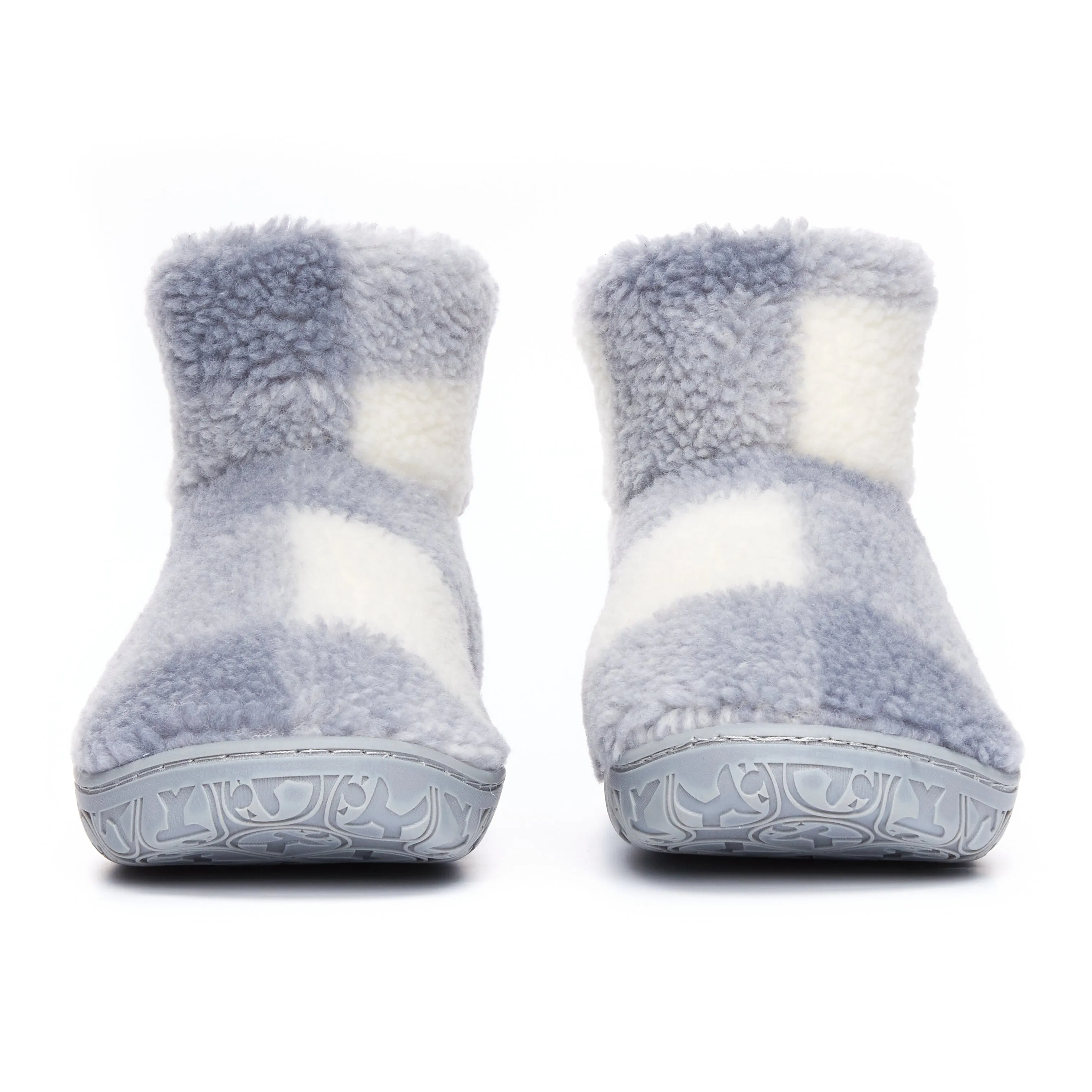 Bedroom Athletics CELESTE Womens Slipper Boots Grey Check sold by Shuperb product image thumbnail 2