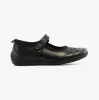 Hush Puppies AMBER Girls School Shoes Black sold by Shuperb