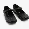 Hush Puppies AMBER Girls School Shoes Black sold by Shuperb
