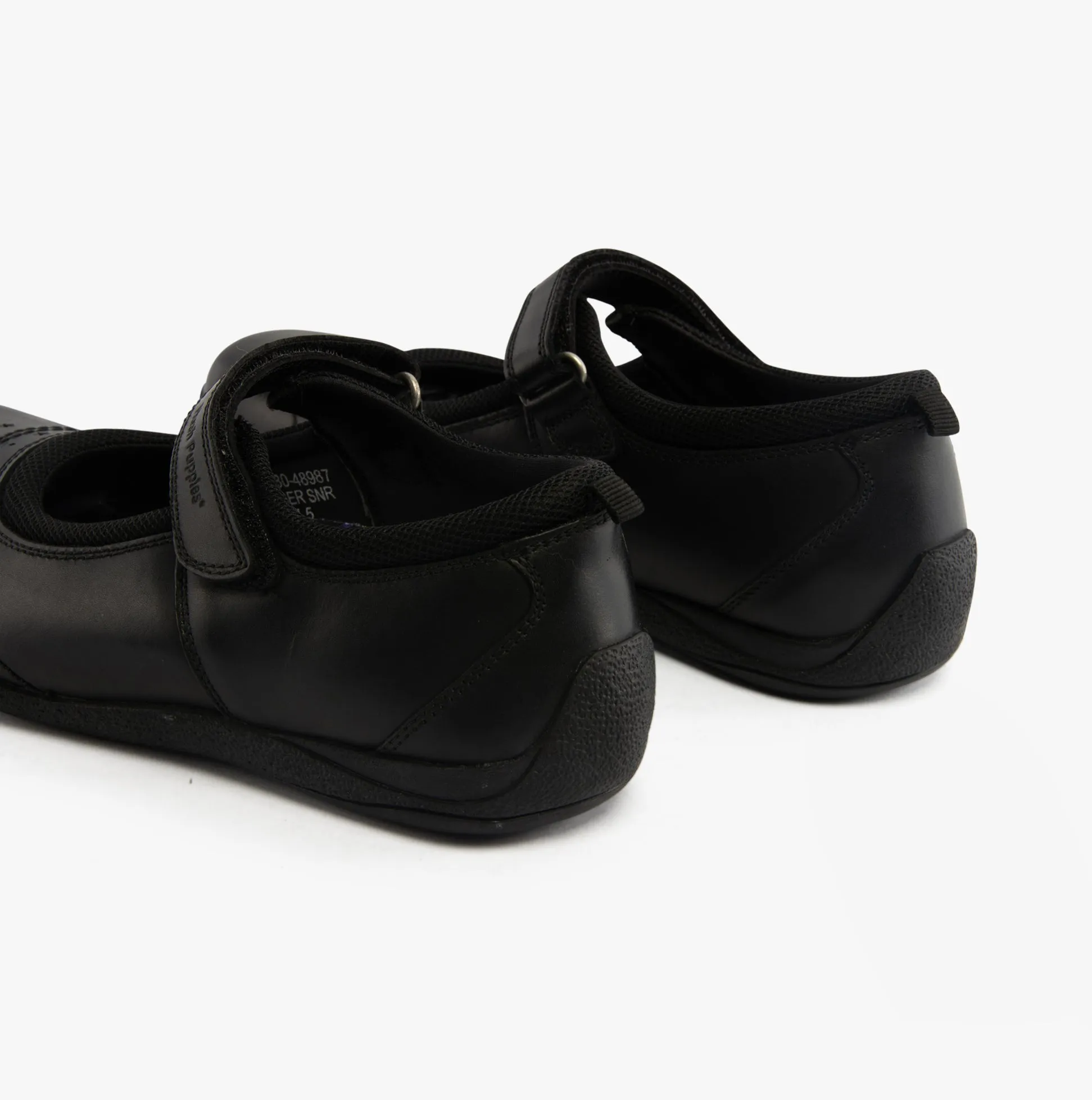 Hush Puppies AMBER Girls School Shoes Black sold by Shuperb product image thumbnail 3