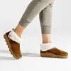 6128-76 Womens Bootie Slippers Tan sold by Shuperb